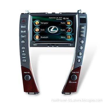 Car GPS Navigation System with SD Card Direct Control, Rear-view Camera Input